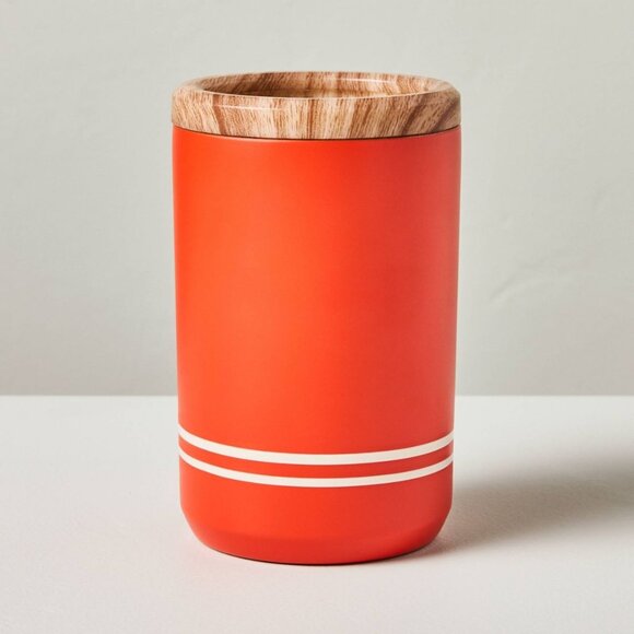 11oz Insulated Can & Bottle Cooler Poppy Red - Hearth & Hand Magnolia Target - Picture 1 of 5